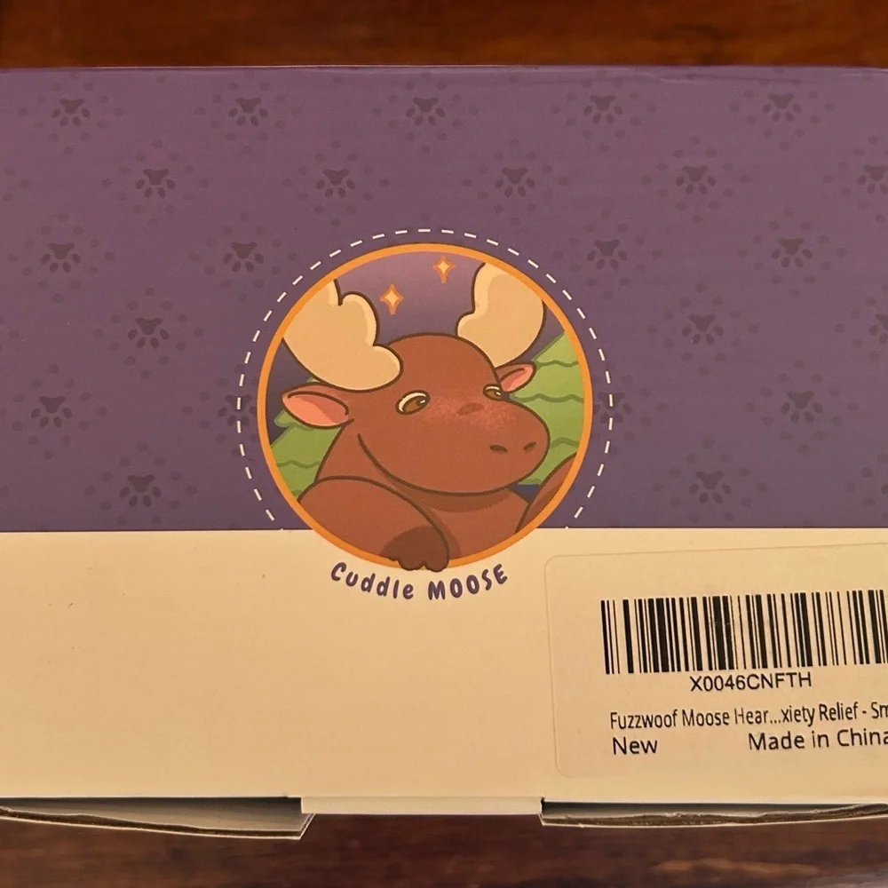 Cuddle Moose by Fuzzwoof – Size Small – Brand New comfort ease anxiety dog